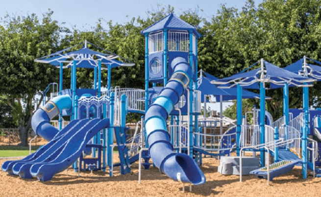 Used on sale playground equipment